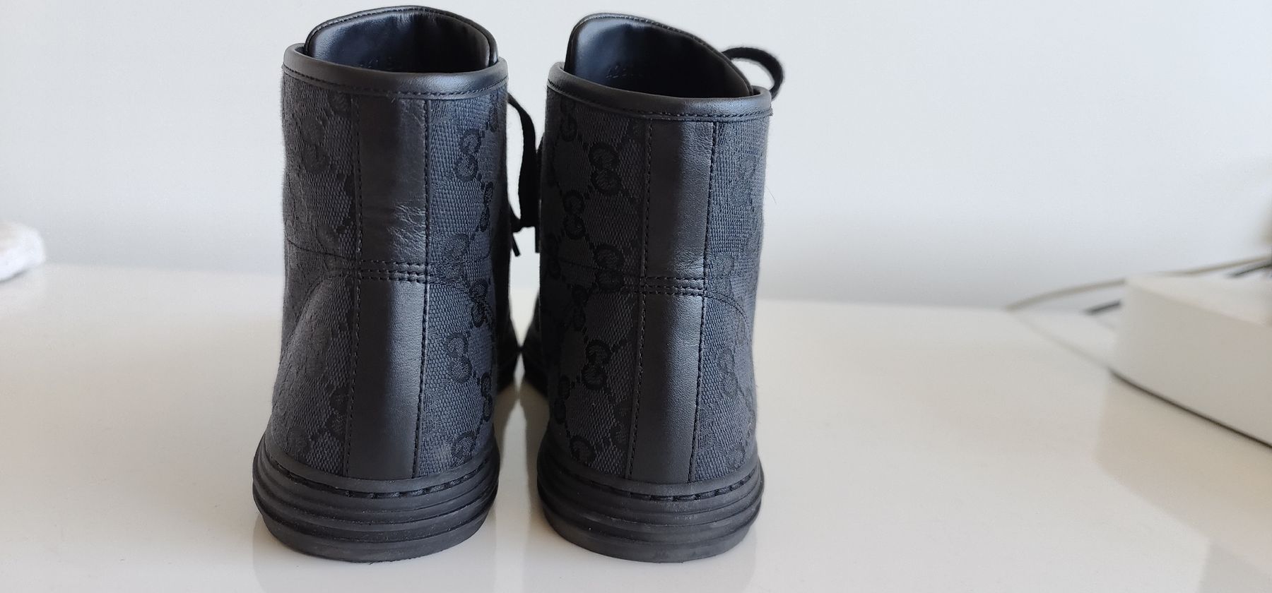 Gucci Scarpe da uomo: Gucci high top Sneaker 40 – Nuovo (secondo la descrizione) da Meilen venduto da Aphrodite87 1
