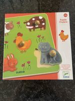Djeco Puzzle Pradera Greifknöpfe Kinder