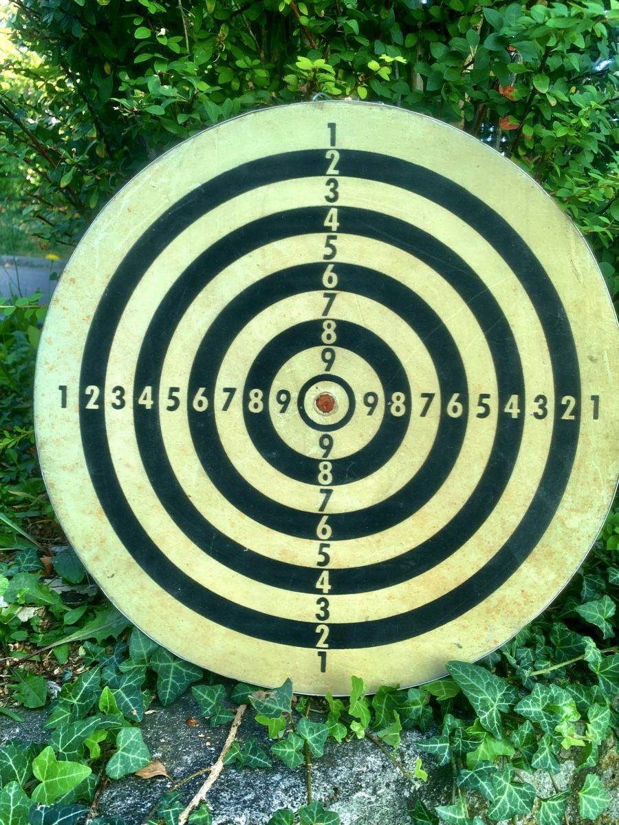 Freccette: Massive Dartscheibe beidseitig bespielbar – Usato da Wallisellen venduto da Died 1