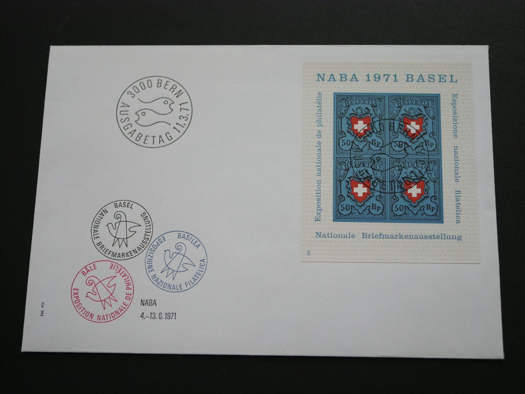 Tous les timbres: NABA 1971 Basel ***TOP*** – Neuf (Voir description) à Kreuzlingen par kar_kj82