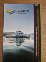 2 für 1 Ticket Zugersee Schifffahrt - Kursfahrt bis 2026