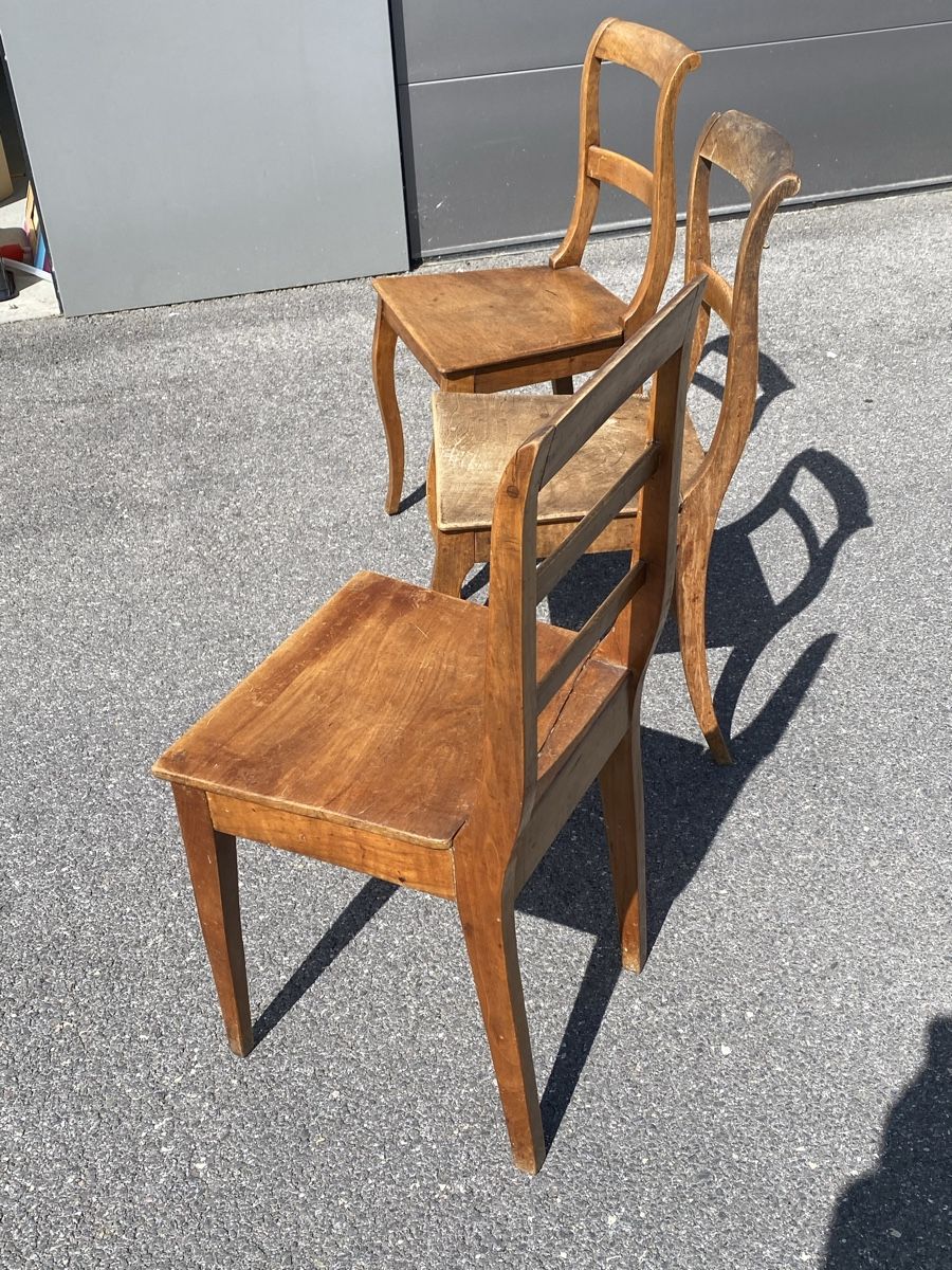 Sedie: Lot de 3 chaises vaudoises  – Usato da Lausanne venduto da Csamadhi 2