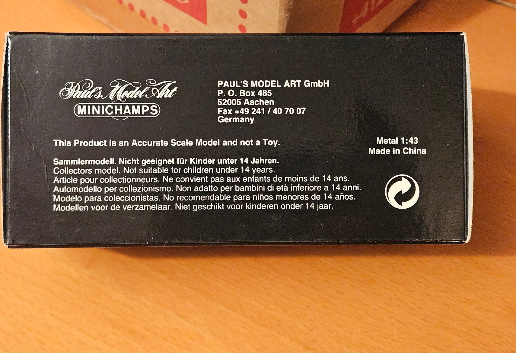 Minichamps Modellini d'auto: Ferrari 550 Maranello 1996 – Nuovo (secondo la descrizione) da Aigle venduto da Vintage66 3