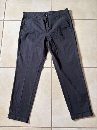 MAC Chino-Hose, Grösse 40, schwarz - NEU