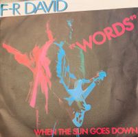 Vinyl Single FR David - Words