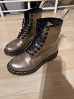 Dr. Martens 1460 Vegan, Gr. 37, Alt rosa-Metallic Optik
