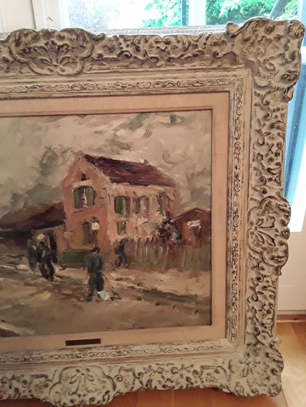 Dipinti: William Clochard Bahnhof Eisenbahn, "Gare en Oise" ca 1940 – Usato da Zürich venduto da helsan 8