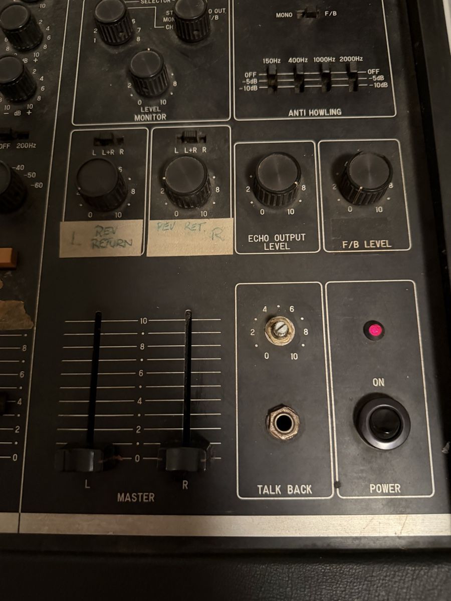 Console di mixaggio: Vintage Teisco MX 800 Mixer – Usato da Basel venduto da schaeryo 3