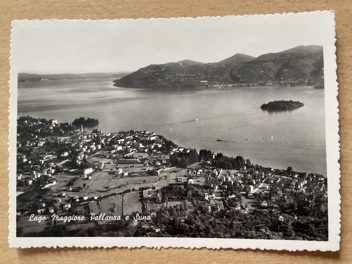 Cartes postales: Alte Ansichtskarte Lago Maggiore Pallanza e Suna – D'occasion à Neuhausen am Rheinfall par Arielle55