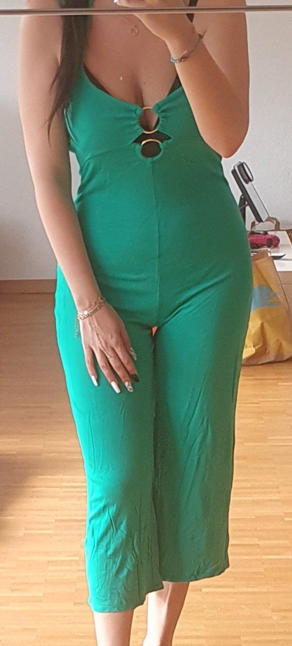 Pantalons: Combinaison longue verte taille M – Neuf (Voir description) à Versoix par aline_b