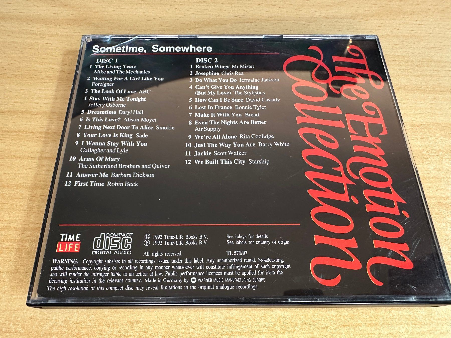 CD: Y3 The Emotion Collection - Sometime, Somewhere - 2 CD – Usato da Rikon im Tösstal venduto da Alpenmutz 1