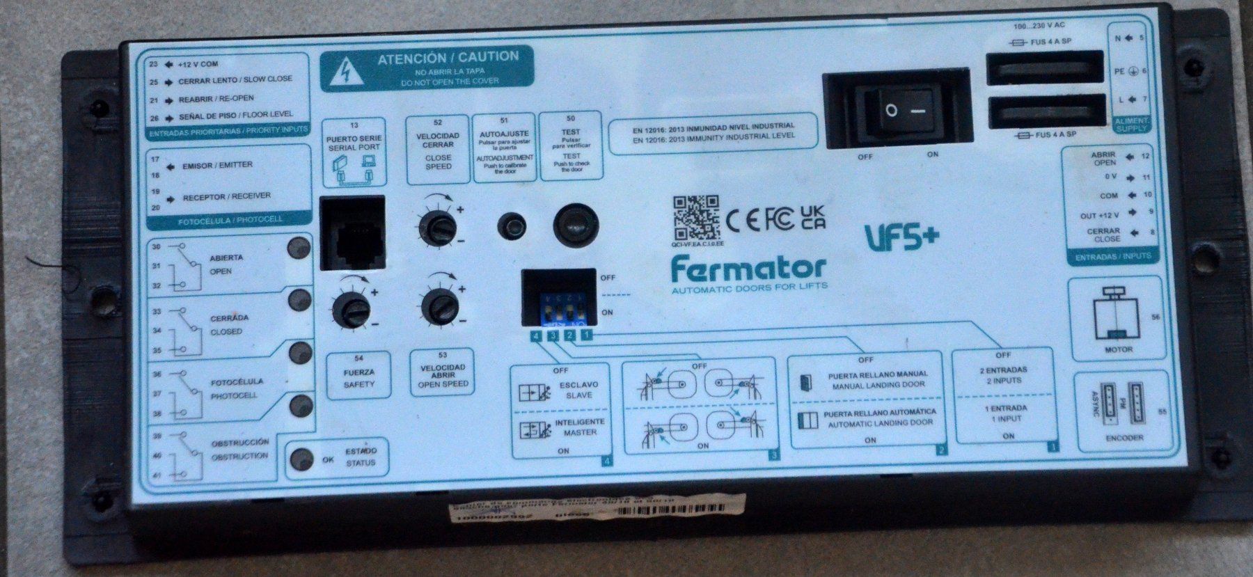 Elektronikbauteile: Fermator VF5+ Türsteuermodul / Module de commande de porte – Gebraucht aus Collonges von arashee 3