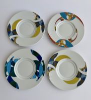 Sous-tasses Hans Erni set de 4 Bradford