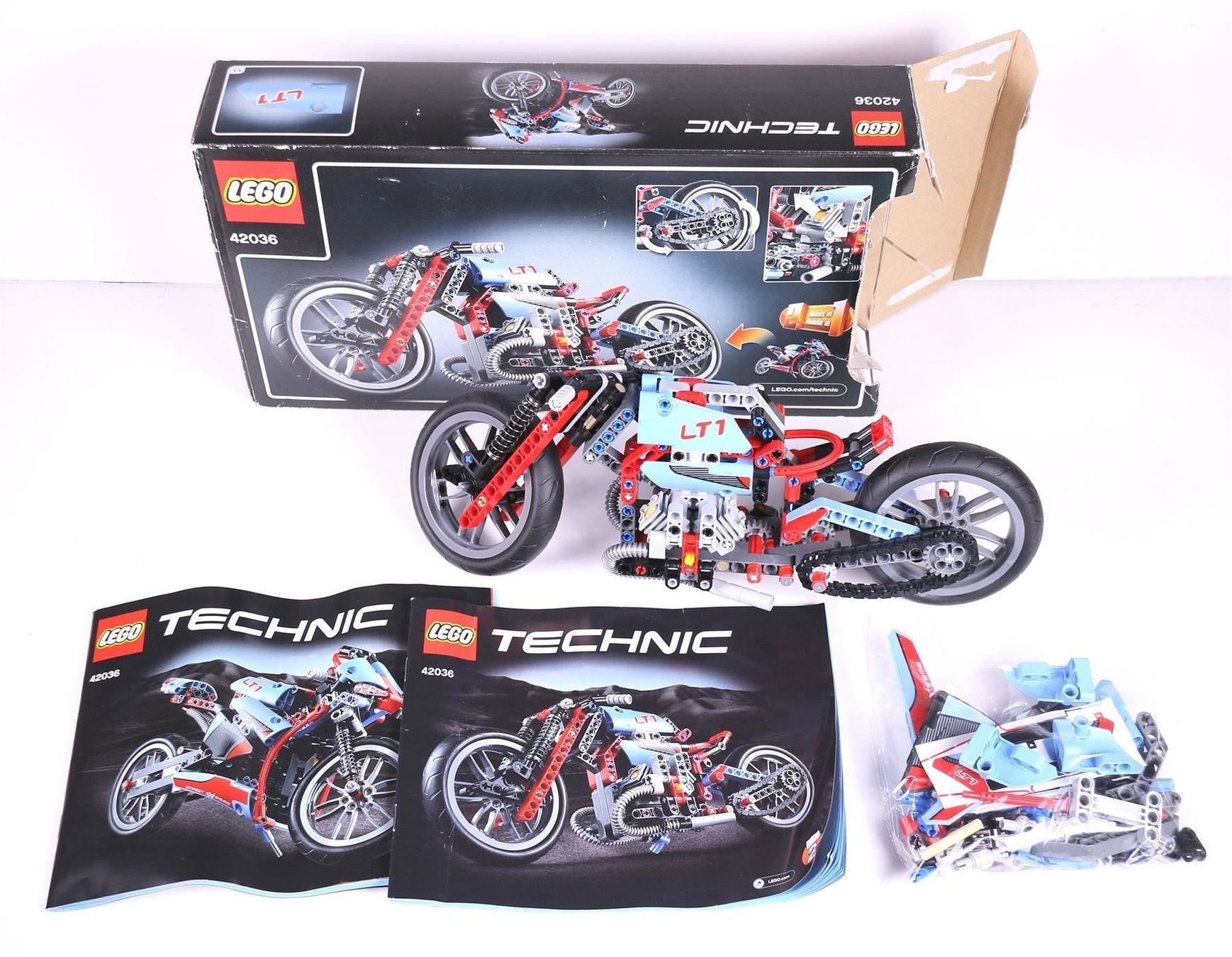 Lego Baukästen: 42036 Street Motorcycle – Gebraucht aus Hettlingen von Scholi99
