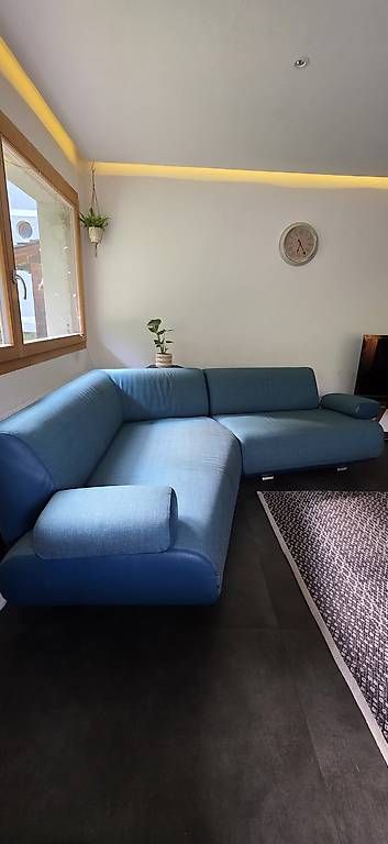 Sofas: Canapé bleu 4 places! – Gebraucht aus Vissoie von Kalia_mnrd 1