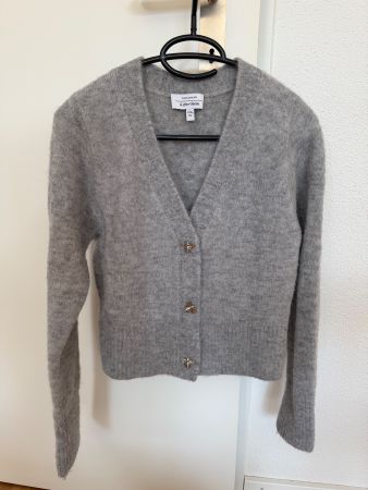 & other Stories Cardigan, Wollpulover, grau, XS