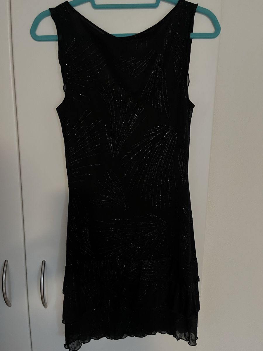 Kookai Kleider: Glitzerkleid KOOKAI Gr. 38 schwarz Festlich – Gebraucht aus Wädenswil von Iana32 2
