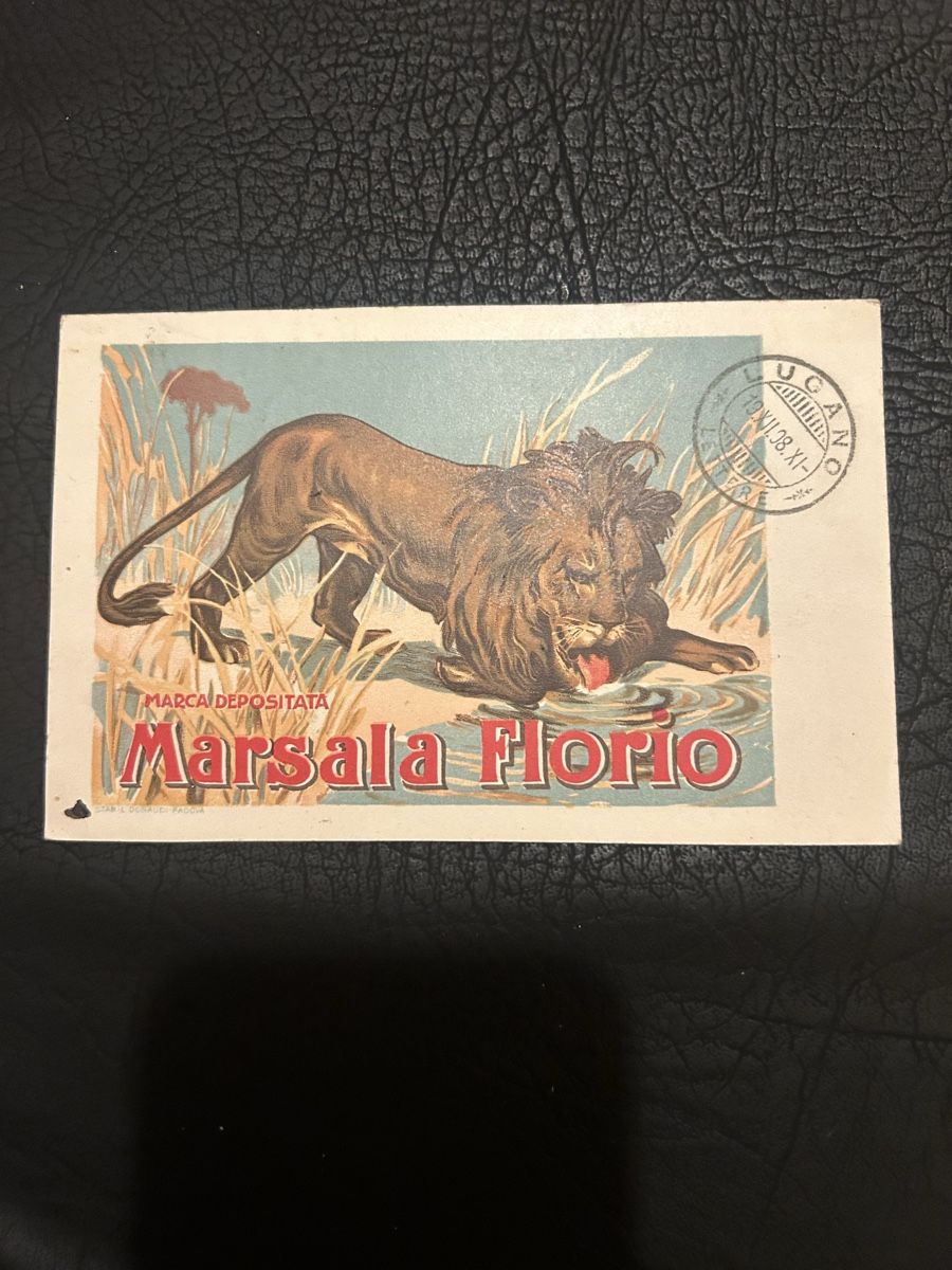 Ansichtskarten: Marsala Florio Lugano-Capolago 1908 – Gebraucht aus Breganzona von Milesbo