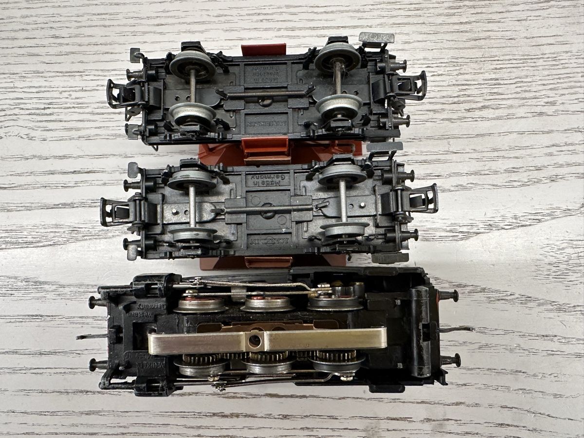 Märklin Modellini di ferrovie: Märklin 3000 DB BR 89 Schotterzug – Usato da Lupsingen venduto da New-Haven 5