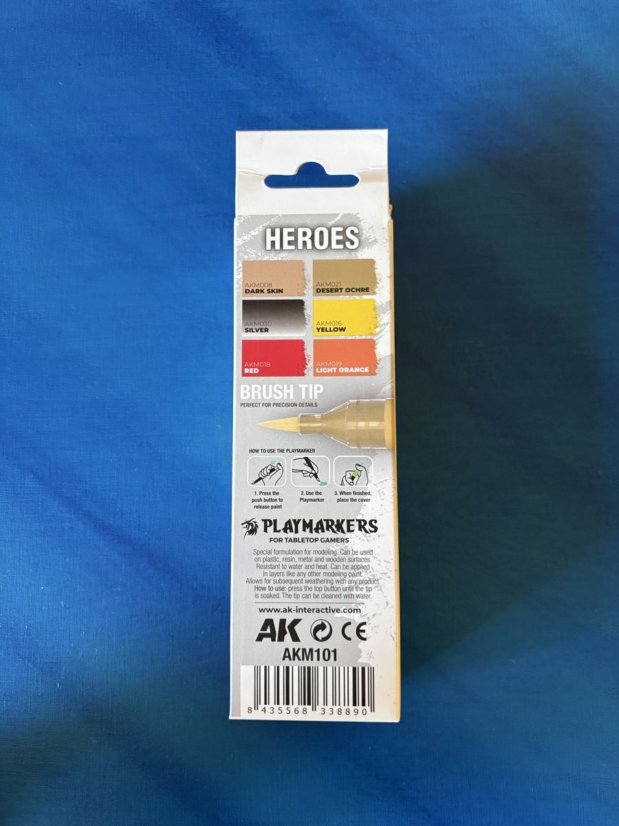 Colori: AK Interactive Playmarkers Heroes Set AKM101 neu – Nuovo e nell'imballaggio originale da Mühlethurnen venduto da Guefi0 1