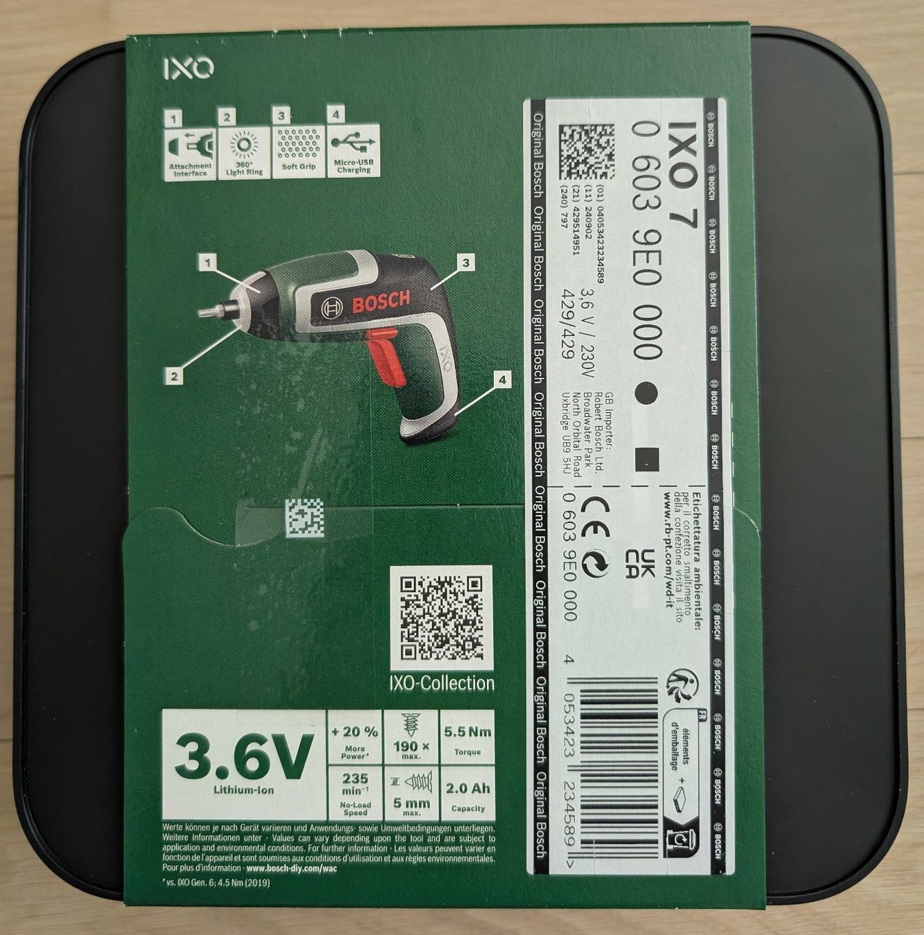 Bosch Tutti gli attrezzi: Bosch IXO 7 Basic Akku-Schrauber - Neu und OVP – Nuovo e nell'imballaggio originale da Münsingen venduto da Scorpio_ 1