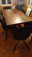 Massiver Nussbaum Esstisch 180x90 (ohne Stühle)