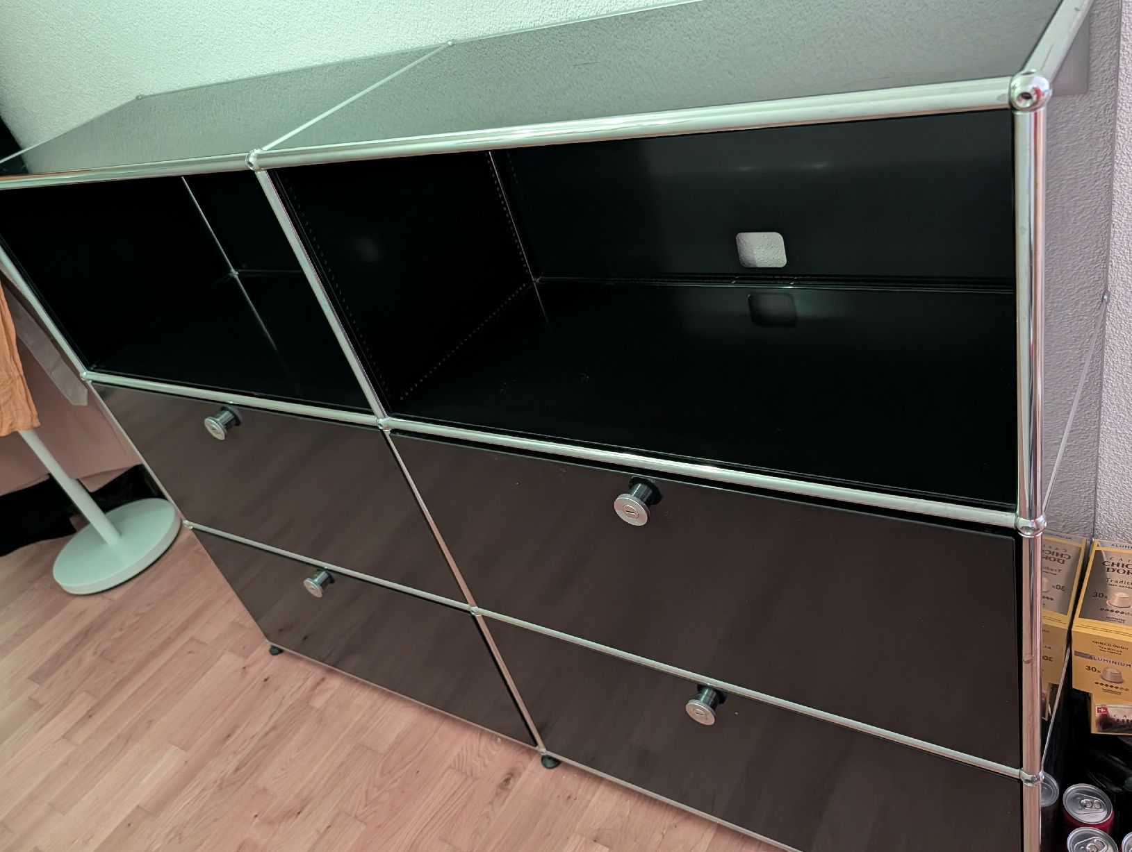USM Regale: USM Haller Sideboard 3x2 schwarz – Gebraucht aus Olten von Tschaeppu 4