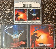 Savatage - Handful Of Rain,Ghost In The Ruins, USA Metal Box