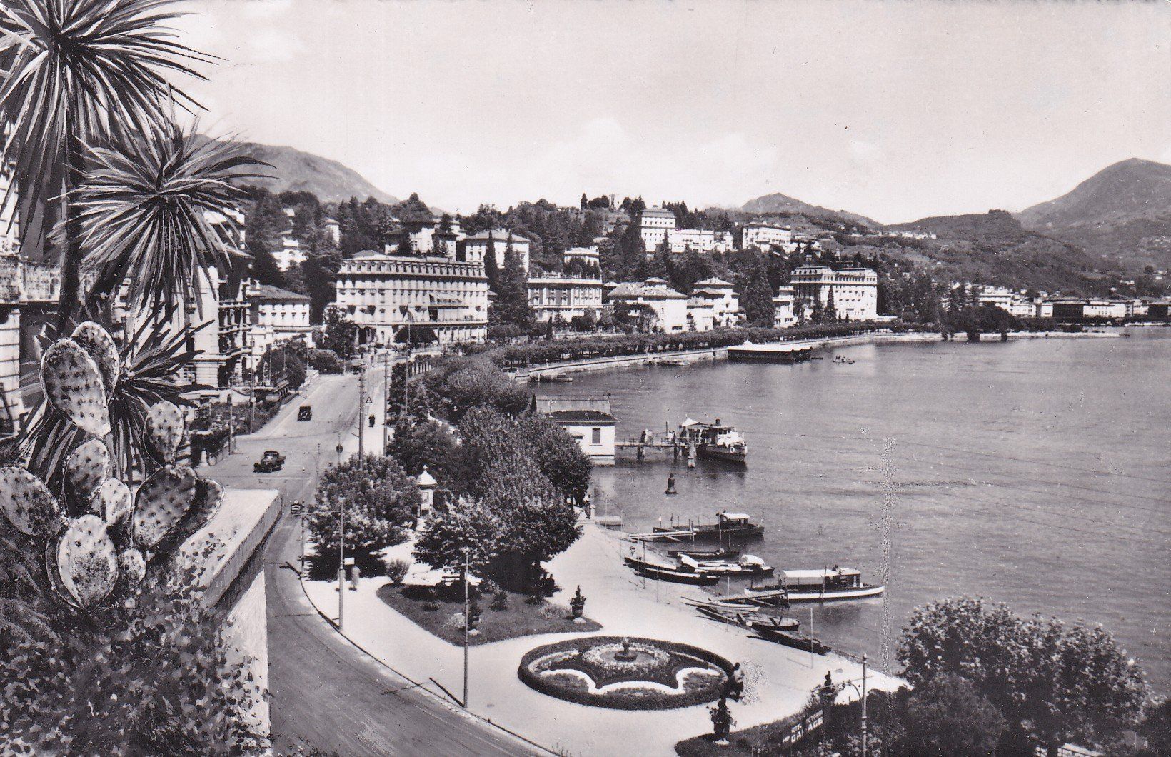 Cartes postales: Paradiso Lugano 1955 – D'occasion à Cormoret par Pascalll2001