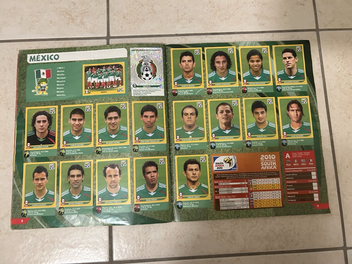 Panini Album: Panini Album Wm 2010 – Usato da Binningen venduto da Flagello 5
