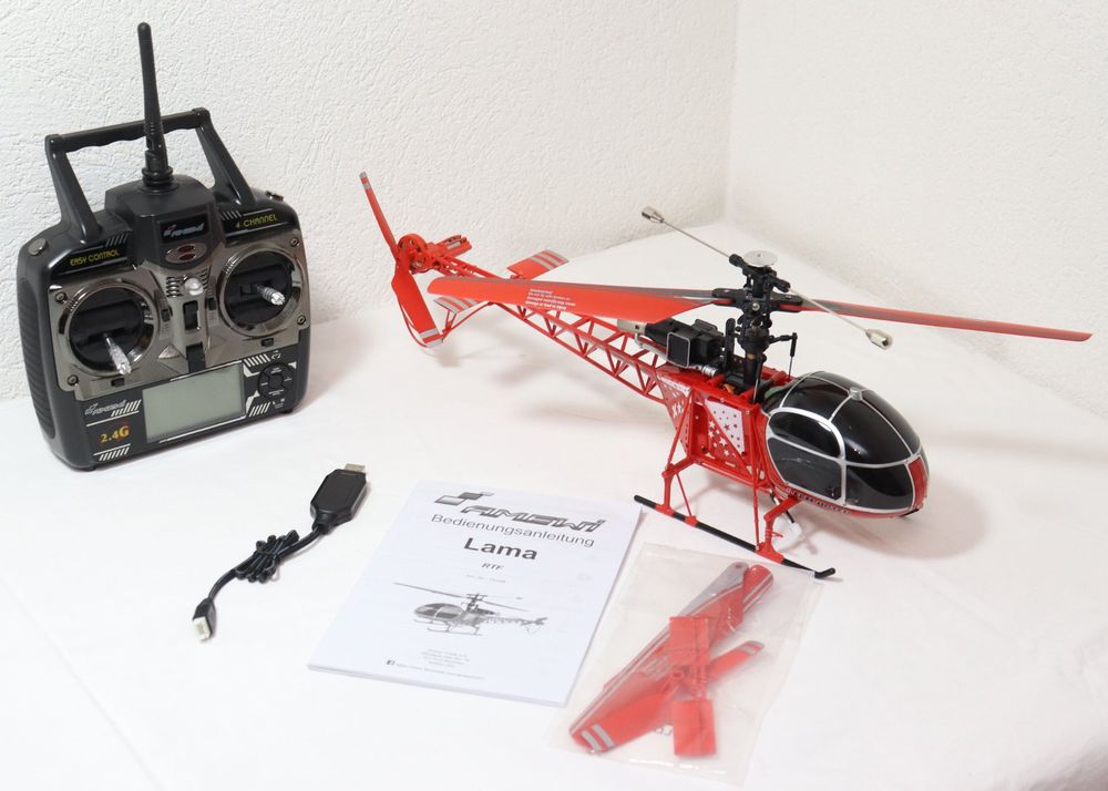 Amewi Lama Single Rotor Helikopter 4-Kanal RTF (Gebraucht) in Frick für ...