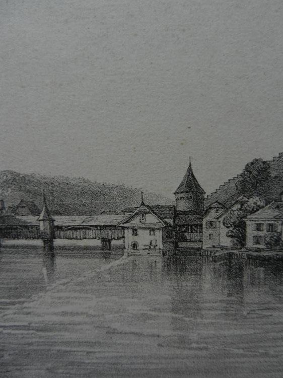 Stiche: Luzern gegen den Gütsch – Gebraucht aus Risch von Rischli15 5