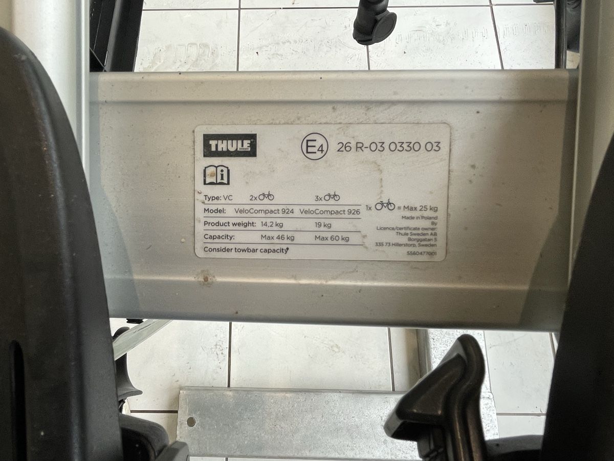 Thule Portapacchi: Thule Fahrradträger Neu – Nuovo (secondo la descrizione) da Tecknau venduto da Garage_St.Buser 1
