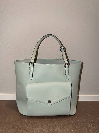 Michael Kors Shopper Handtasche MK hellblau