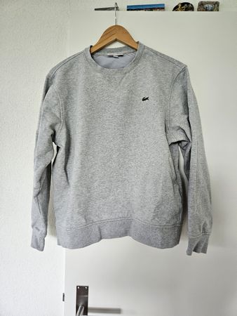 Lacoste Sport Pullover, Top Zustand, Grösse L, Grau