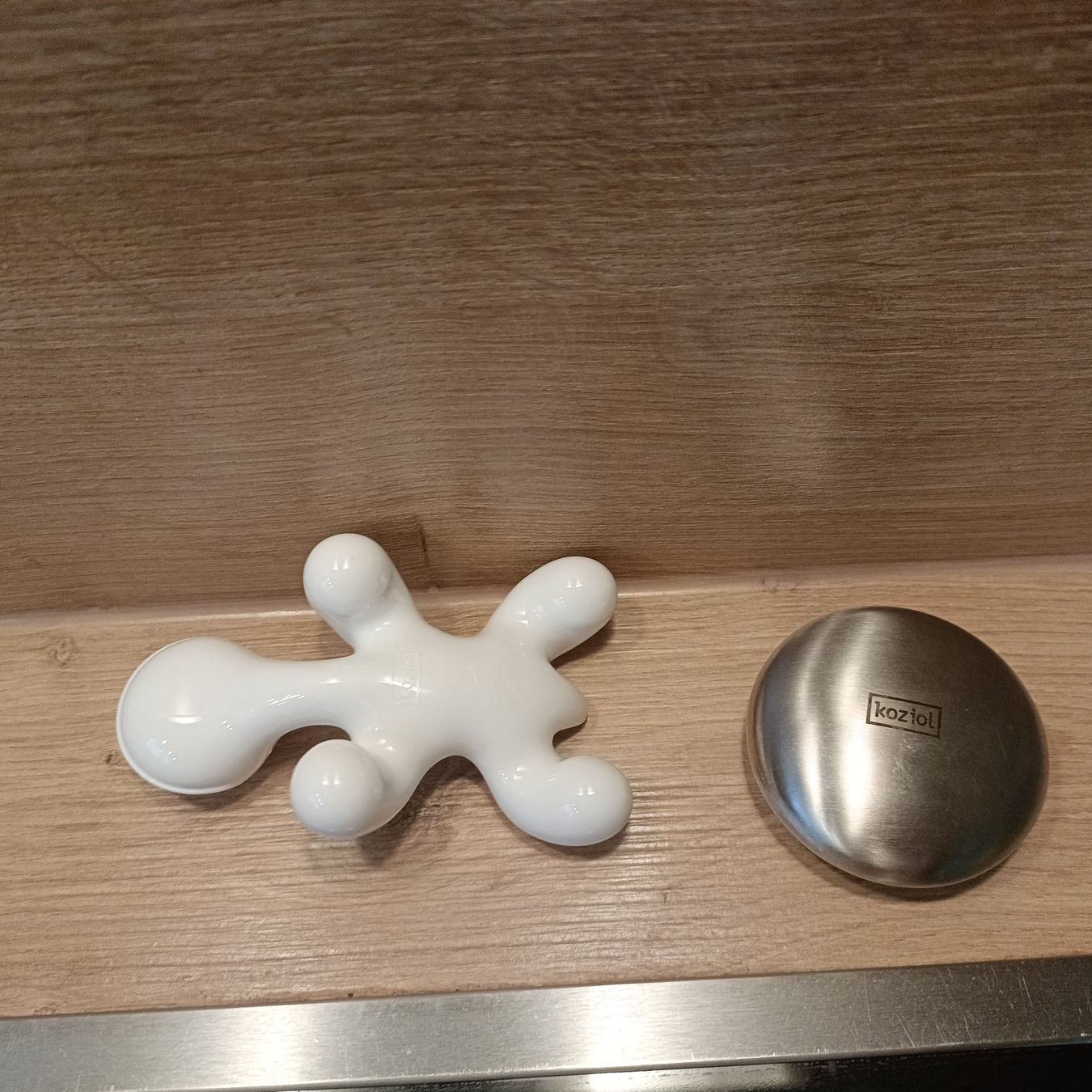 Elettrodomestici da cucina: Koziol  Edelstahl Seife mit Halter Amanda – Usato da Sitterdorf venduto da imsis 3