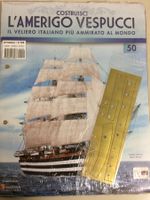 COSTRUISCI L'AMERIGO VESPUCCI fascicolo 50 modello in legno