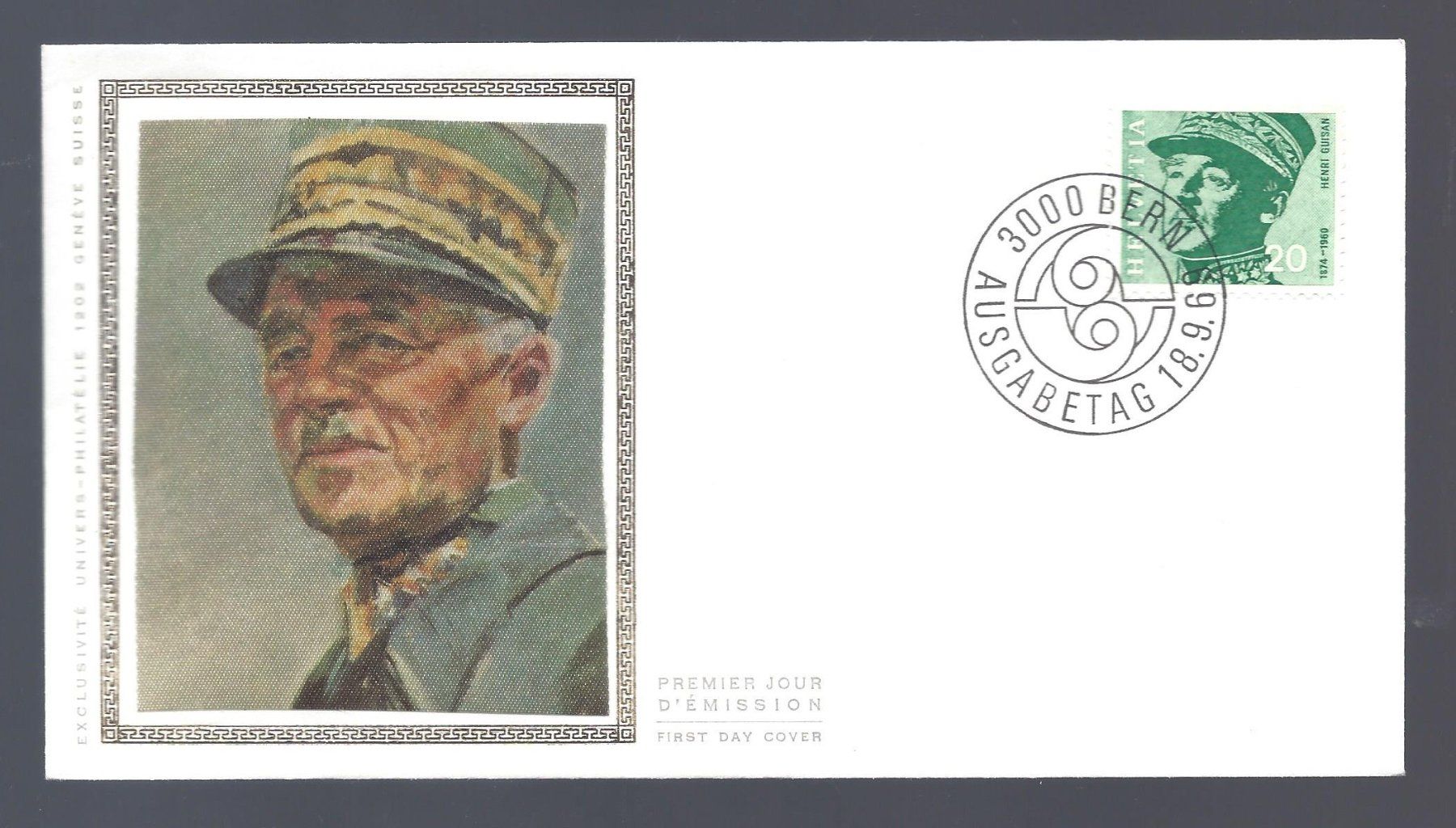 Alle Briefmarken: FDC Général Guisan 1969 – Neu (gemäss Beschreibung) aus Les Valettes von Nuba1