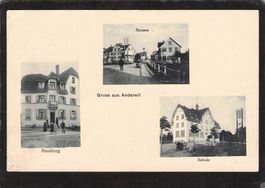 Lichtdruck : Gruss aus Anderwil TG , gel. 1911