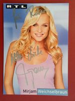 Mirjam Weichselbraun Autogramm signiert Fotopostkarte 10x15c