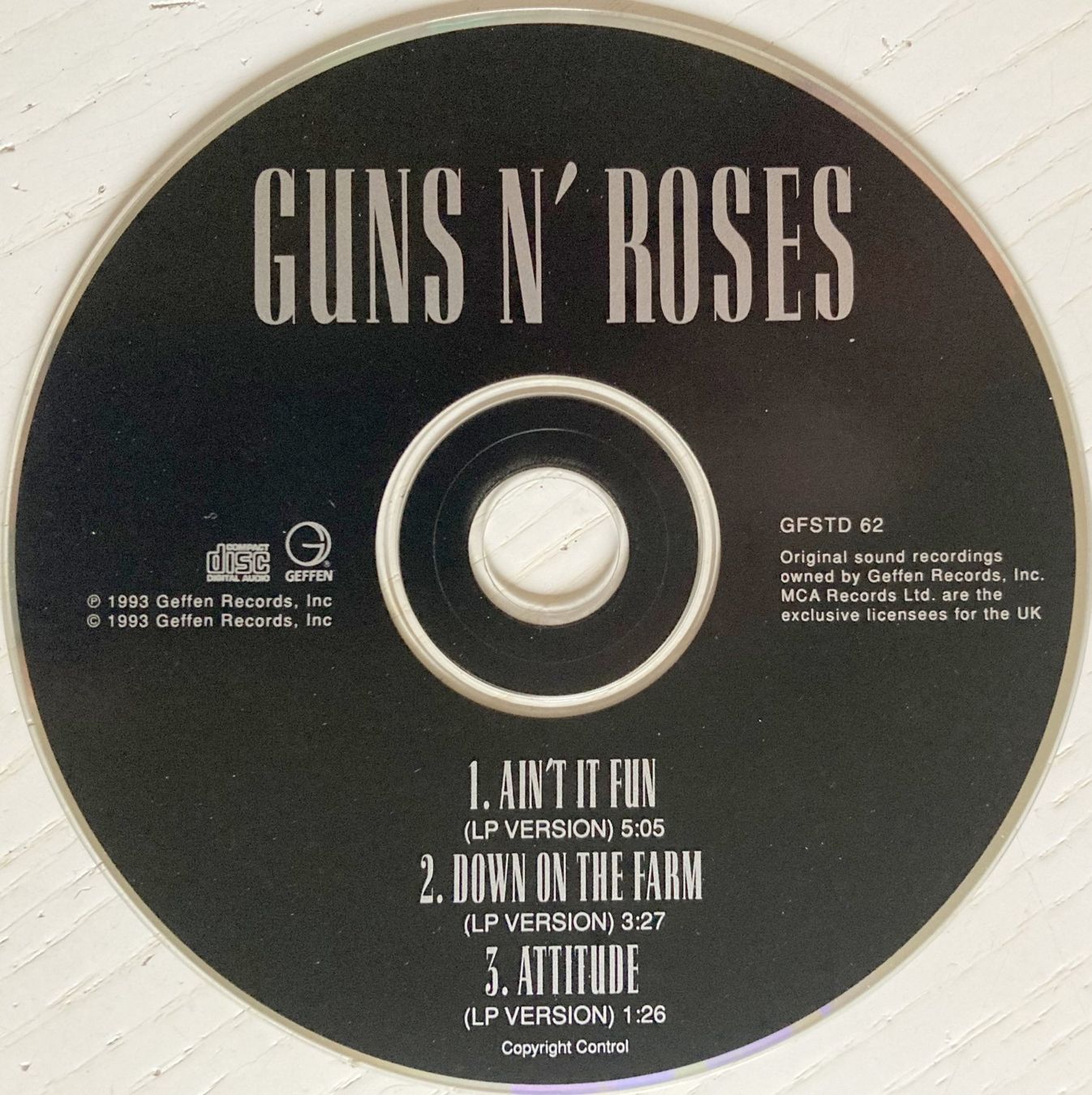 CD: GUNS N' ROSES - AIN'T IT FUN – Usato da Bottens venduto da hotter-than-hell 2