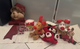 Weihnachtsdeko Set: Bär, Kerze, Rentier und vieles mehr!