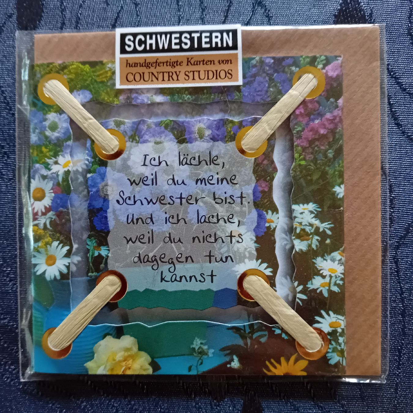 Cartoline: Originelle Schwestern-Karte – Nuovo e nell'imballaggio originale da Witterswil venduto da hele04