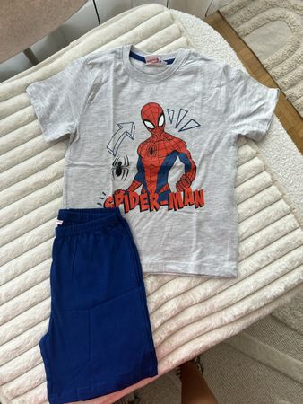 MARVEL SPIDERMAN PYJAMA NEU 122/128