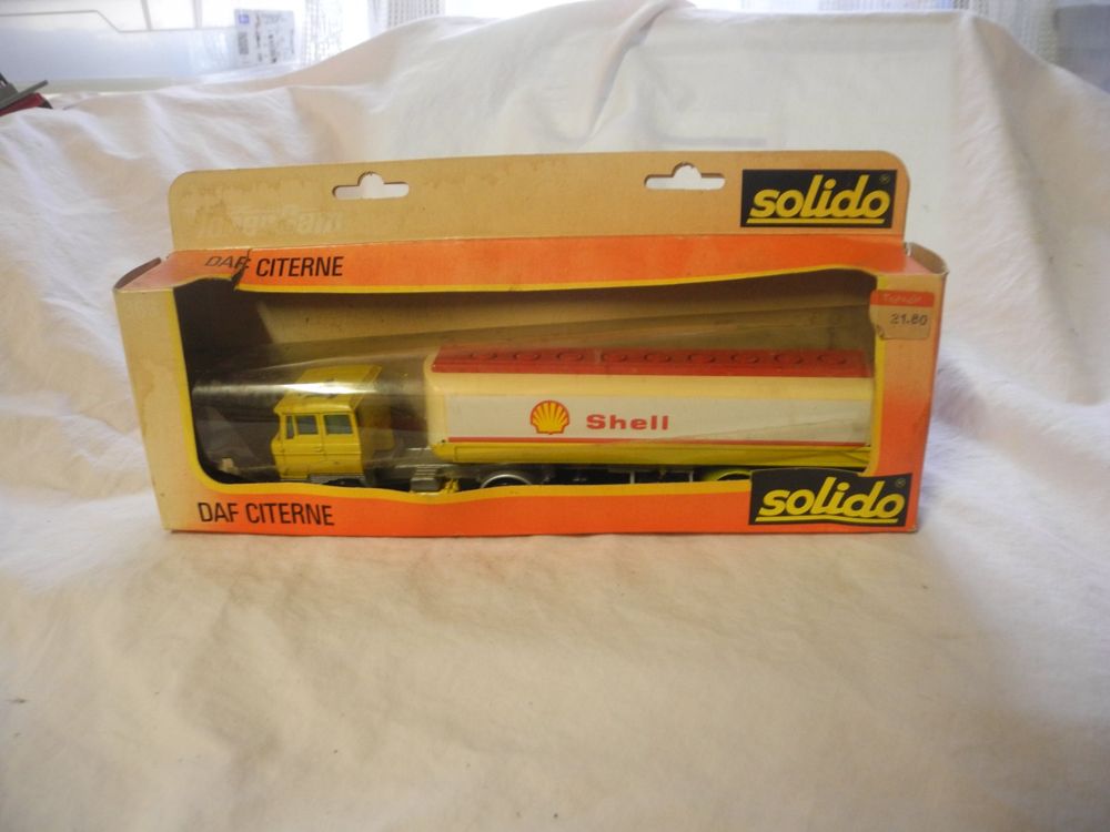 SOLIDO NR. 369 DAF SHELL TANKER MIB (Neu und originalverpackt) in ...