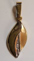 Gold Diamant Anhänger