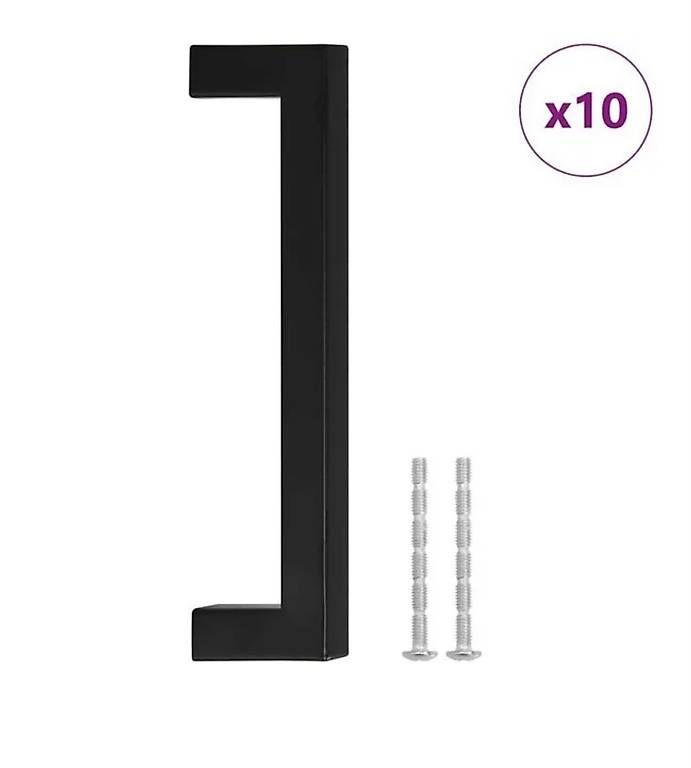 Ferramenta: NEU Möbelgriffe schwarz / 10 Stk. / 128 mm schwarz – Nuovo (secondo la descrizione) da Zürich venduto da jes_68cz 1