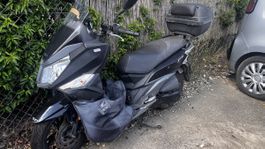 Gepflegter Sym Jet 14 Roller, Topcase, 16'666 Km 125ccm