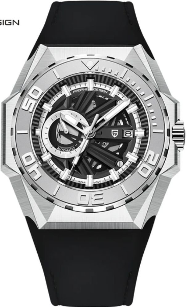 Pagani Design Orologi: Pagani Design Automatik Diver – Nuovo e nell'imballaggio originale da Suhr venduto da ChronixChronometer 4