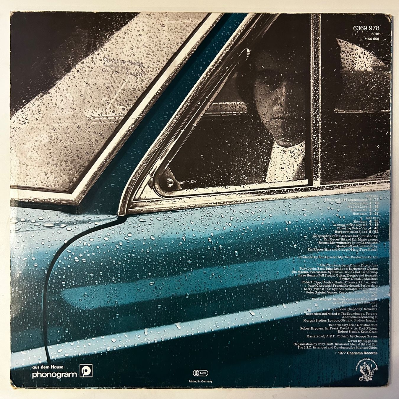 Dischi in vinile: Peter Gabriel  – Same, Vinyl LP – Usato da Aesch BL venduto da BernisFlomi 1